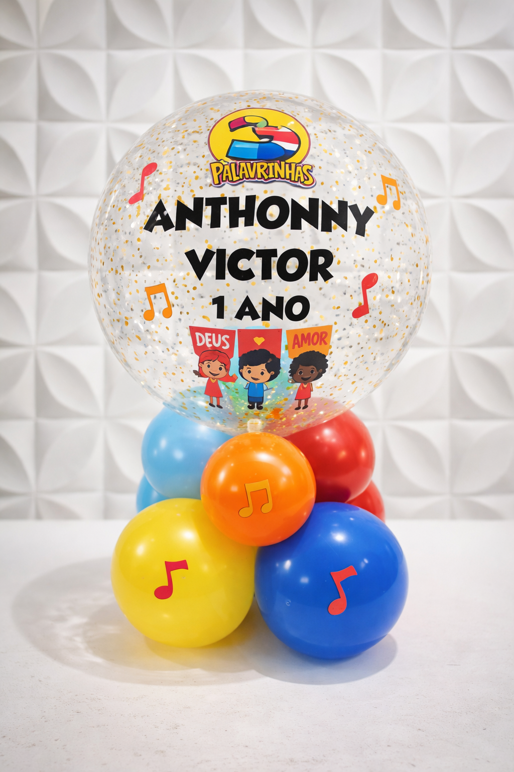Balão aniversário infantil personalizado Manaus