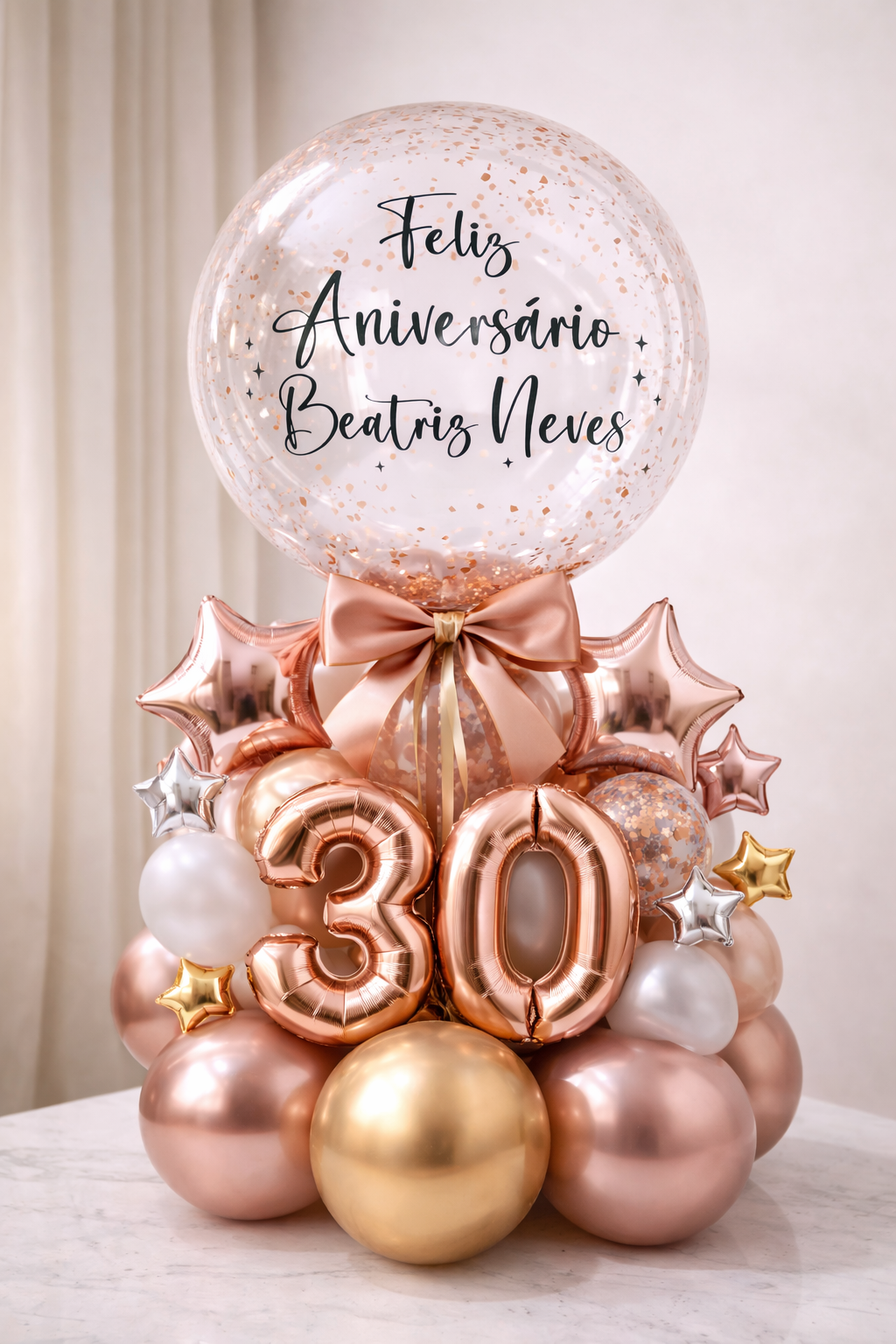 Balão elegance personalizado Manaus